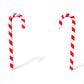 Candy Cane Red & White 8ft - Custom Prop Rentals