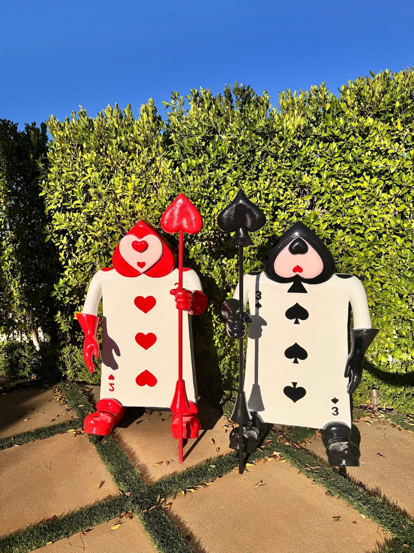 Card Soldier Spade - Custom Prop Rentals