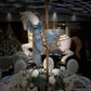 Carousel Horse Blue/Gold - Custom Prop Rentals