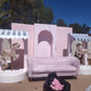 Carousel Horse Pink/Gold - Custom Prop Rentals