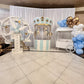 Carousel w/ Horses (Blue) - Custom Prop Rentals