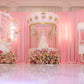 Carousel w/ Horses (Pink) - Custom Prop Rentals