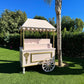 Cart Fancy in Pink - Custom Prop Rentals