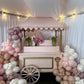 Cart Fancy in Pink - Custom Prop Rentals