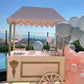 Cart Fancy in Pink - Custom Prop Rentals