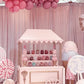 Cart Fancy in Pink - Custom Prop Rentals
