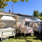 Cart Fancy in White - Custom Prop Rentals