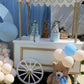 Cart Fancy in White - Custom Prop Rentals