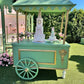Cart Fancy in White - Custom Prop Rentals
