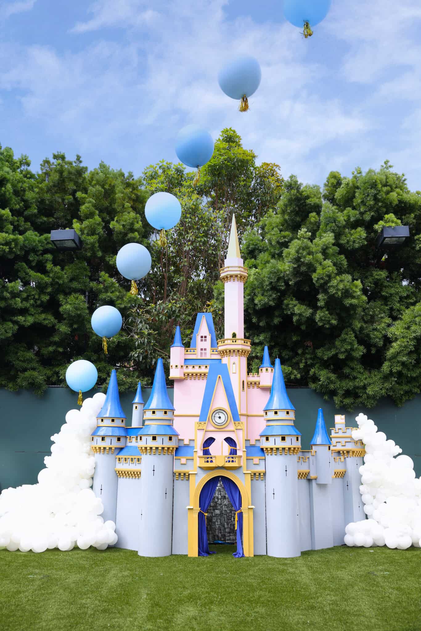 Castle Blue & Pink - Custom Prop Rentals