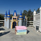 Castle Blue & Pink Lower Section - Custom Prop Rentals
