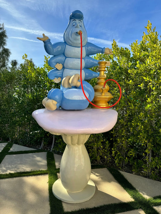 Caterpillar Sitting on Mushroom - Custom Prop Rentals