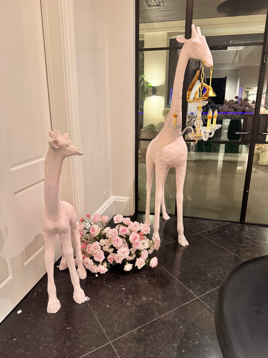 Chandelier Giraffe Pink - Custom Prop Rentals