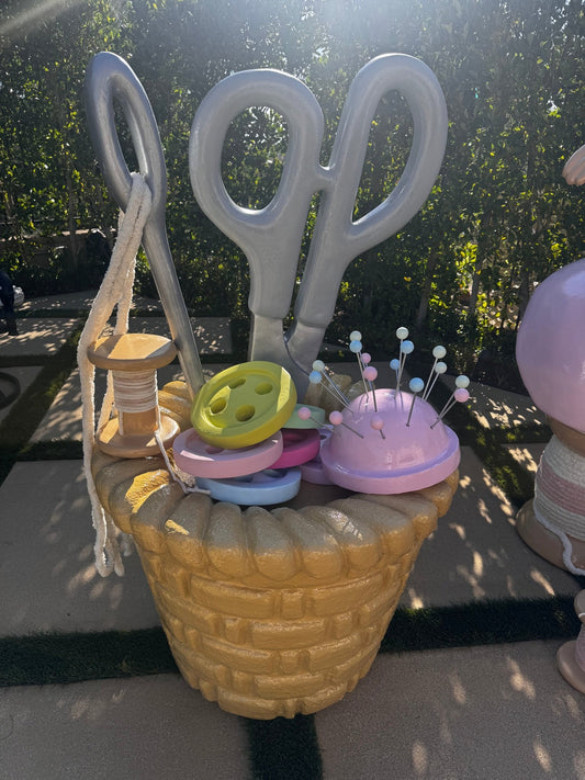 Cinderella Accessory Basket - Custom Prop Rentals