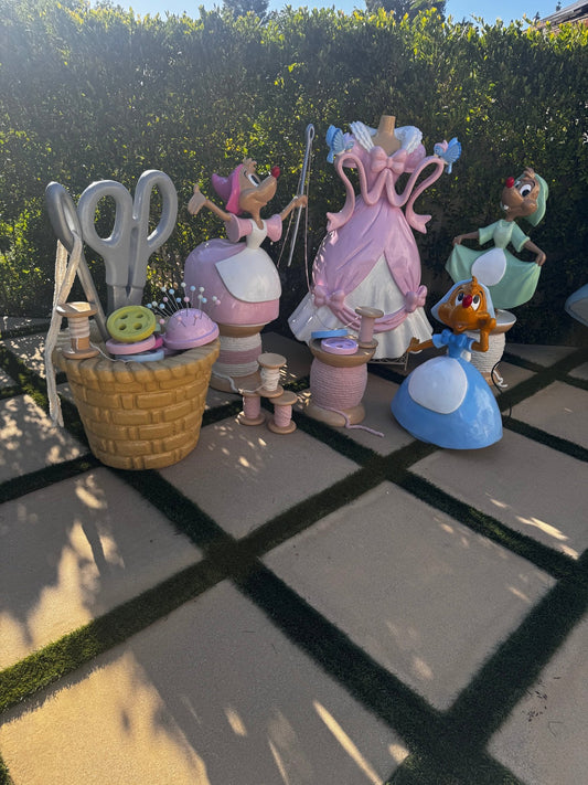 Cinderella Dress & Mice - Custom Prop Rentals