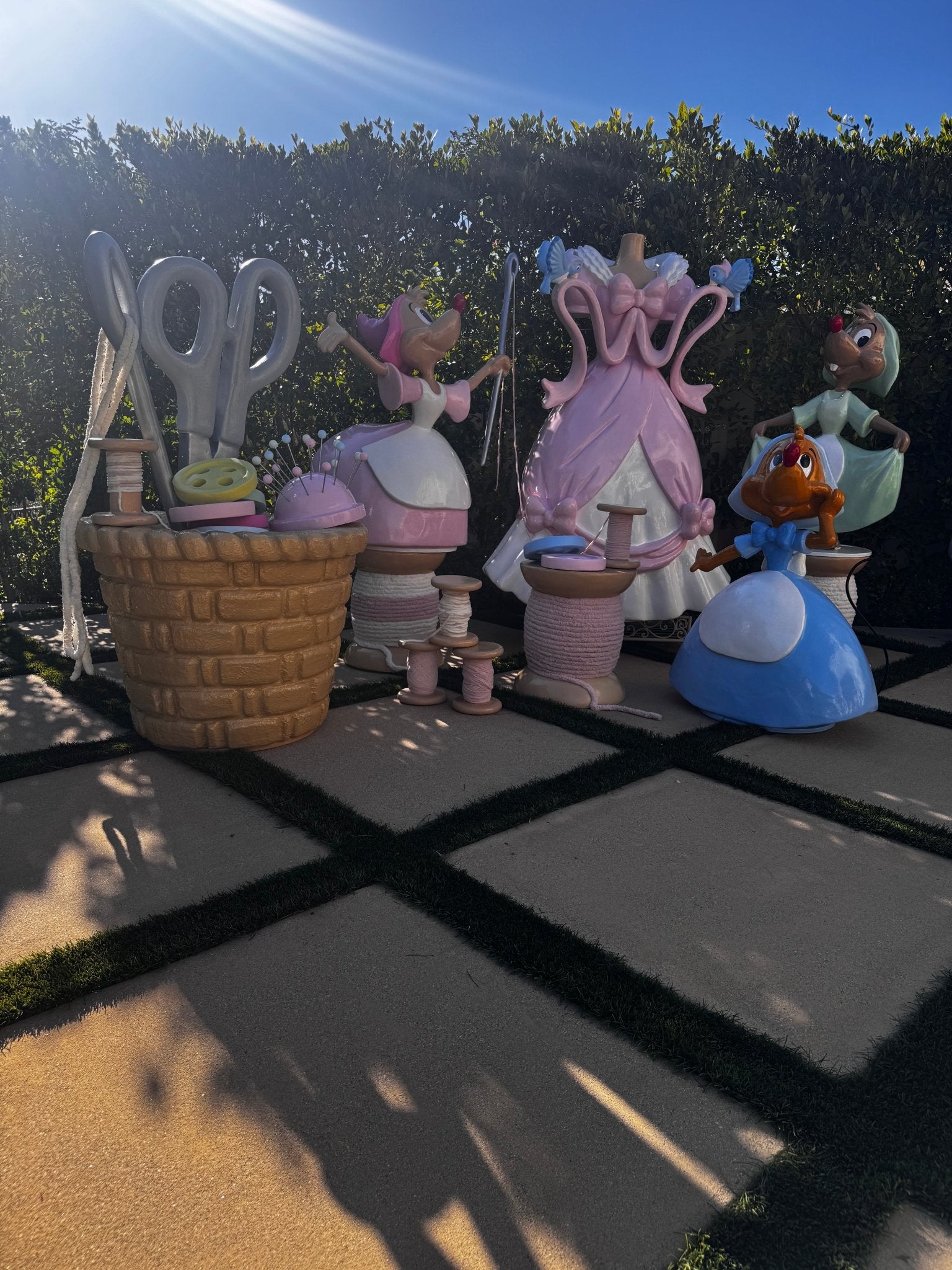 Cinderella Dress & Mice - Custom Prop Rentals
