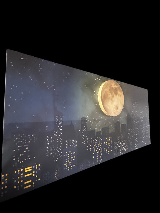 City Back Drop - Custom Prop Rentals