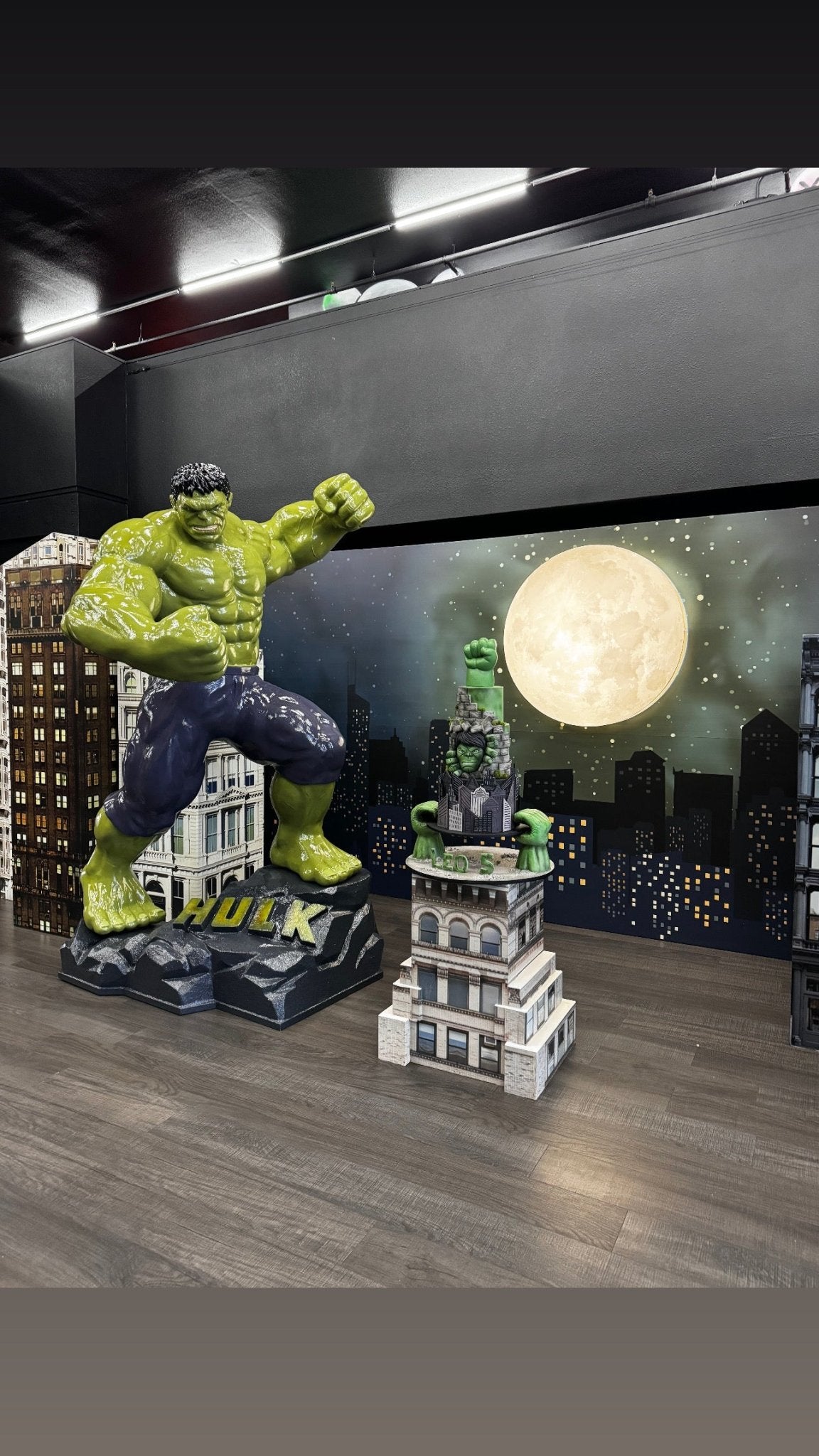 City Back Drop - Custom Prop Rentals