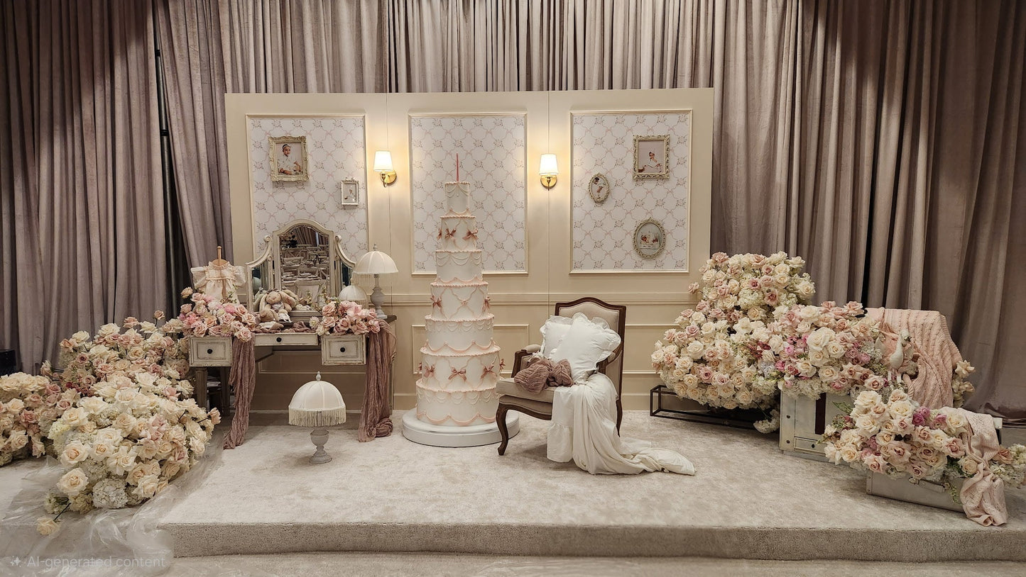 Decor Backdrop - Custom Prop Rentals
