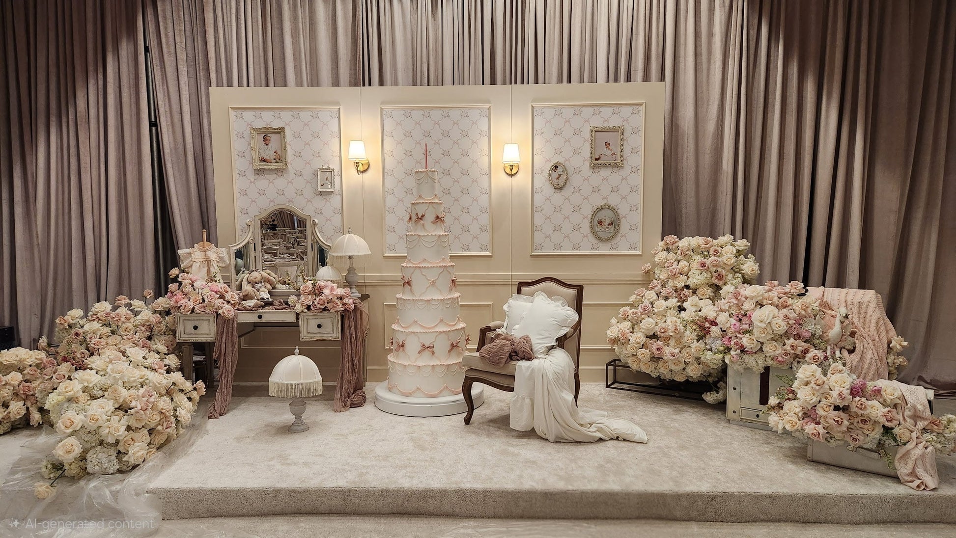 Decor Backdrop - Custom Prop Rentals