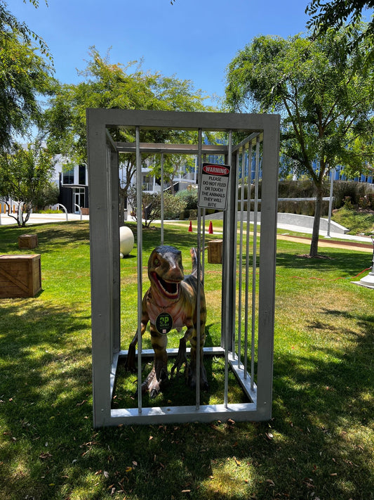 Dino Cage Cell - Custom Prop Rentals