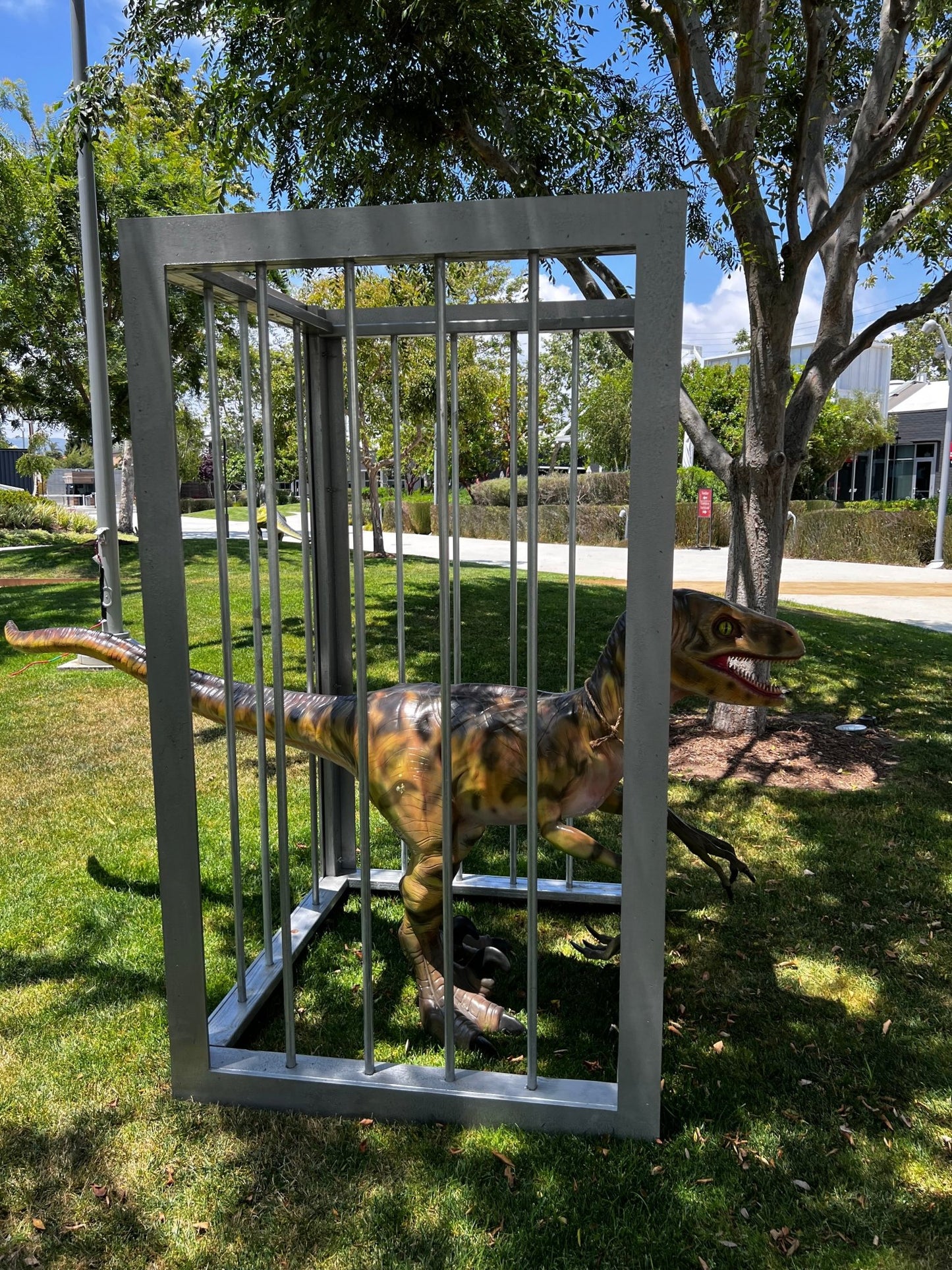 Dino Cage Cell - Custom Prop Rentals