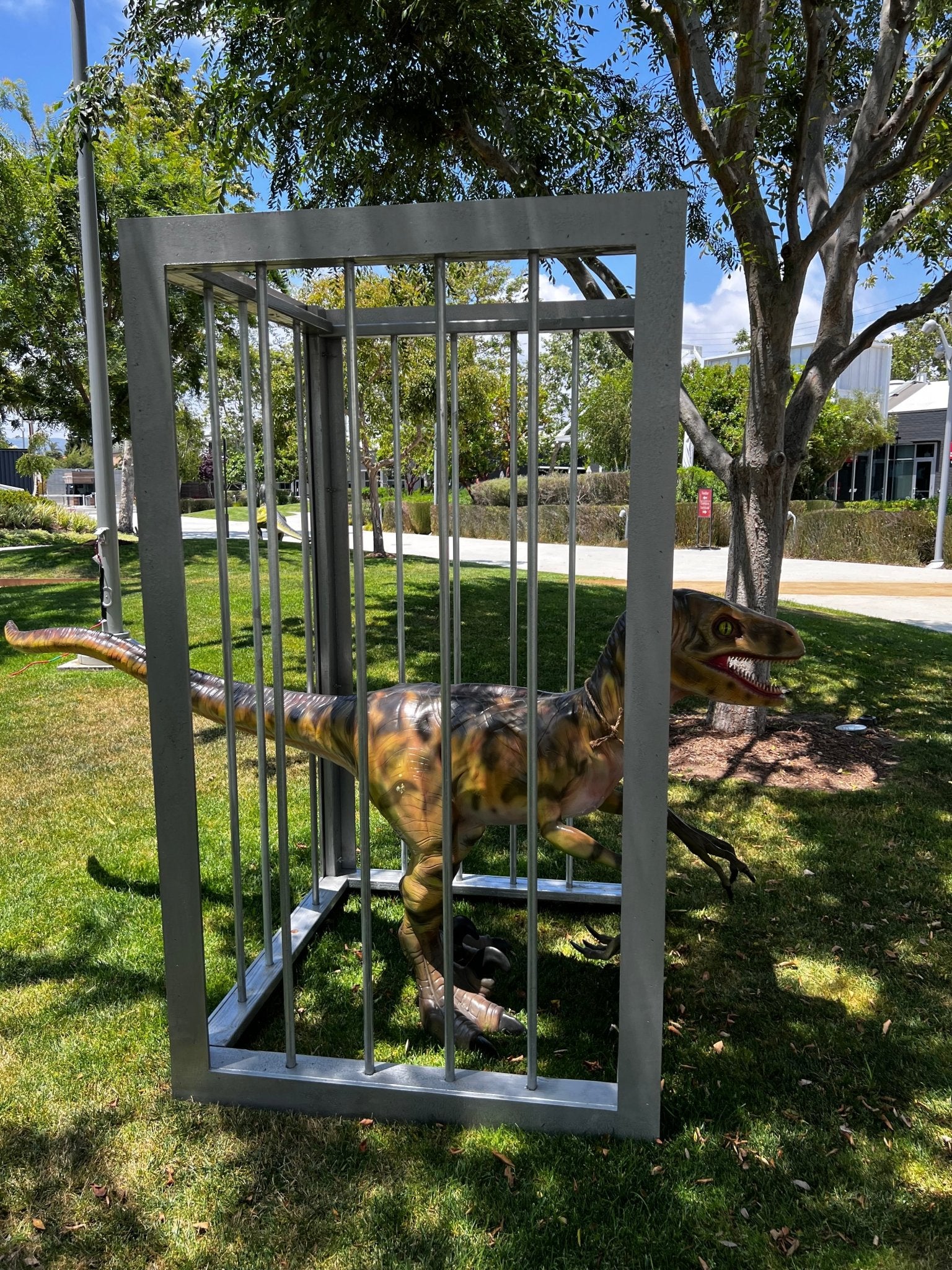 Dino Cage Cell - Custom Prop Rentals