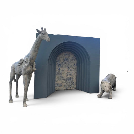 Dior Inspired Blue Package - Custom Prop Rentals