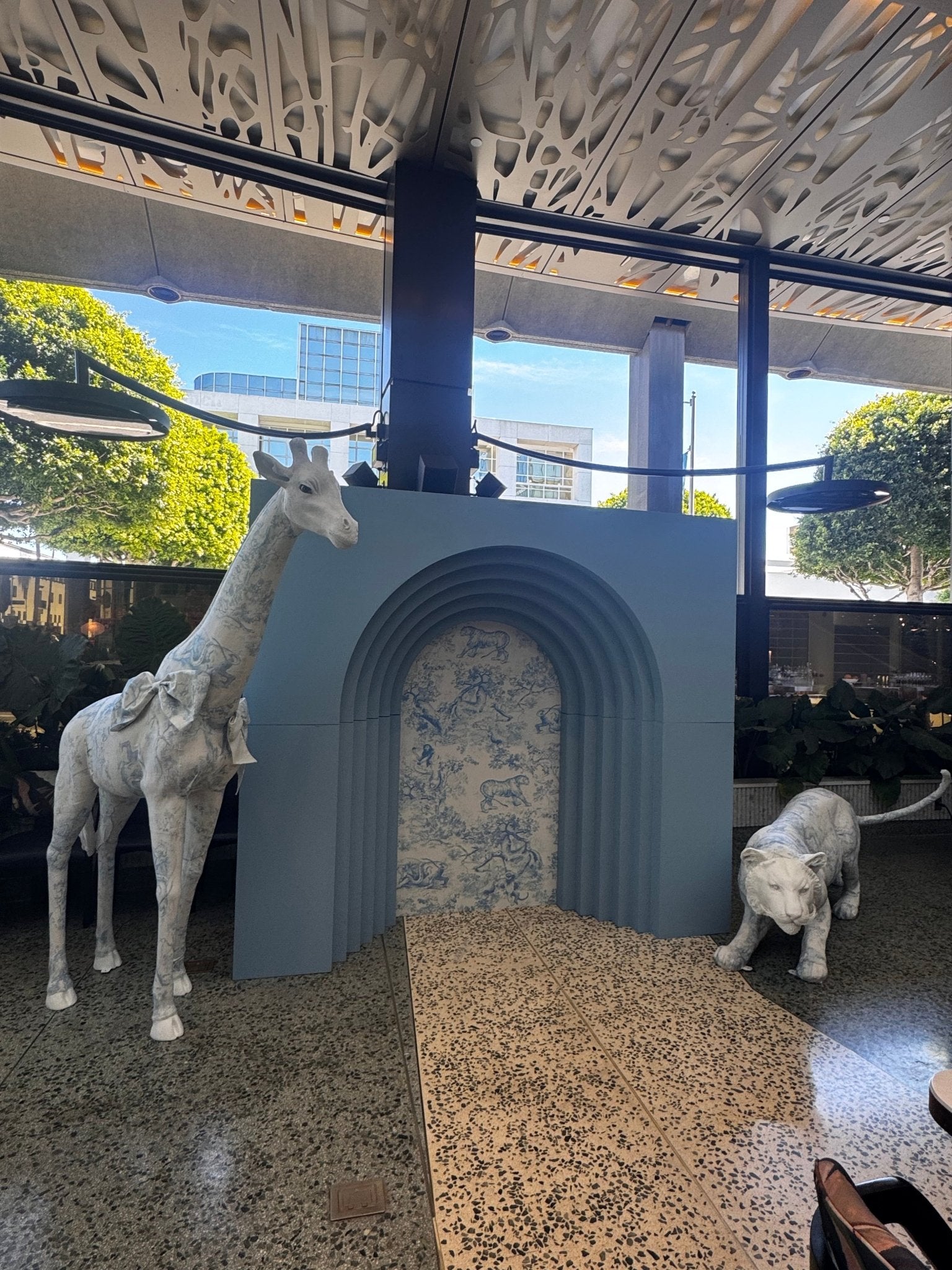 Dior Inspired Blue Package - Custom Prop Rentals