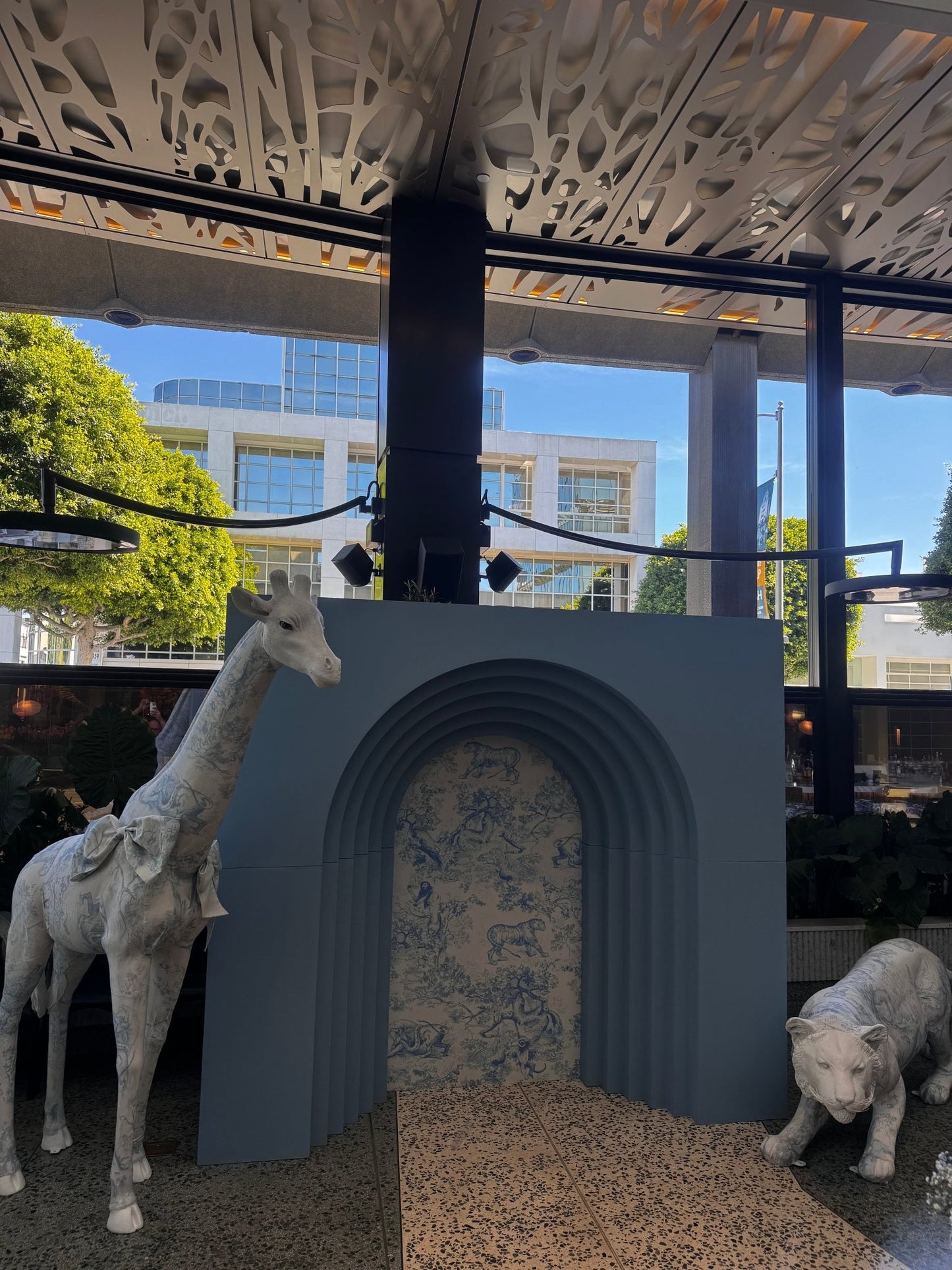 Dior Inspired Blue Package - Custom Prop Rentals