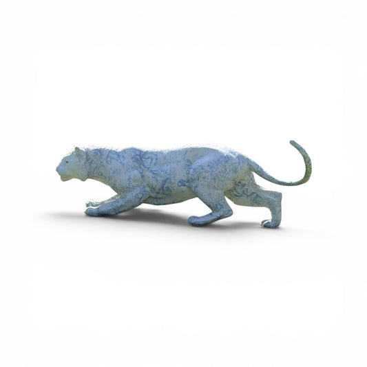 Dior Inspired Blue Tiger - Custom Prop Rentals