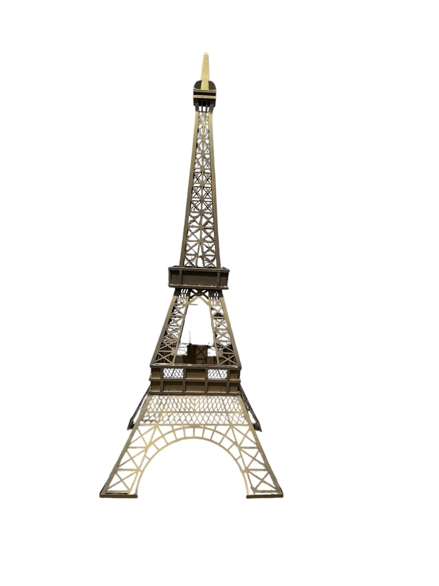 EIFFEL TOWER 10ft Metal - Custom Prop Rentals