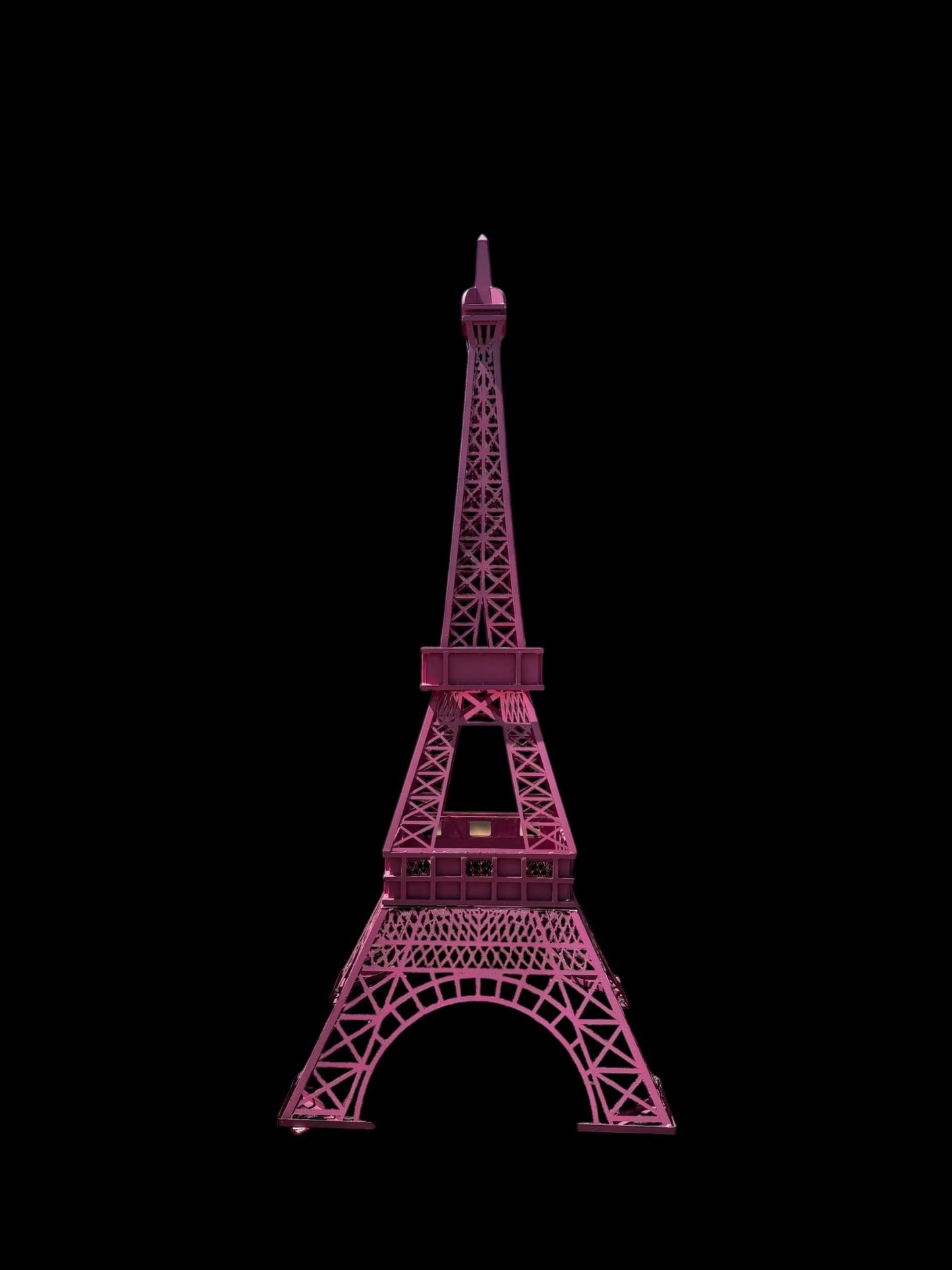 EIFFEL TOWER 12 Ft Pink - Custom Prop Rentals