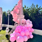EIFFEL TOWER 12 Ft Pink - Custom Prop Rentals