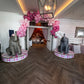 Elephant Base Large in Pink - Custom Prop Rentals