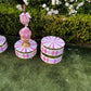 Elephant Base Small in Pink - Custom Prop Rentals
