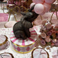 Elephant Base Small in Pink - Custom Prop Rentals