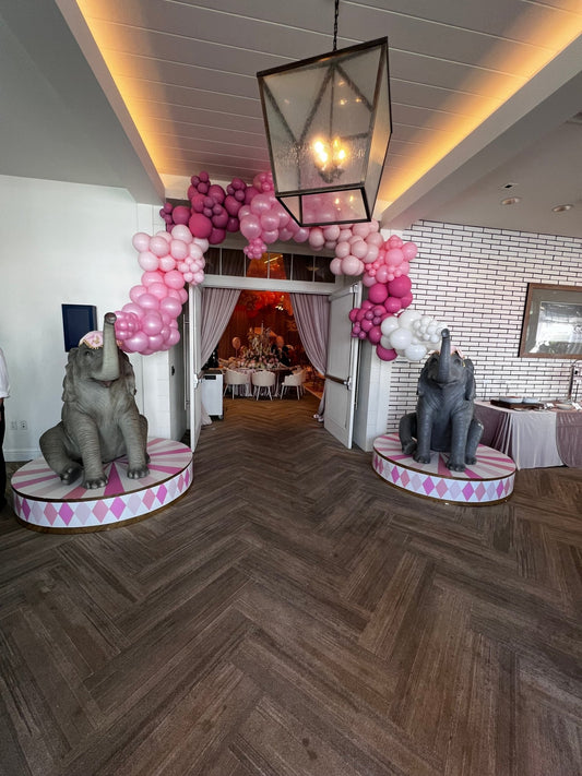 Elephant Sitting - Custom Prop Rentals