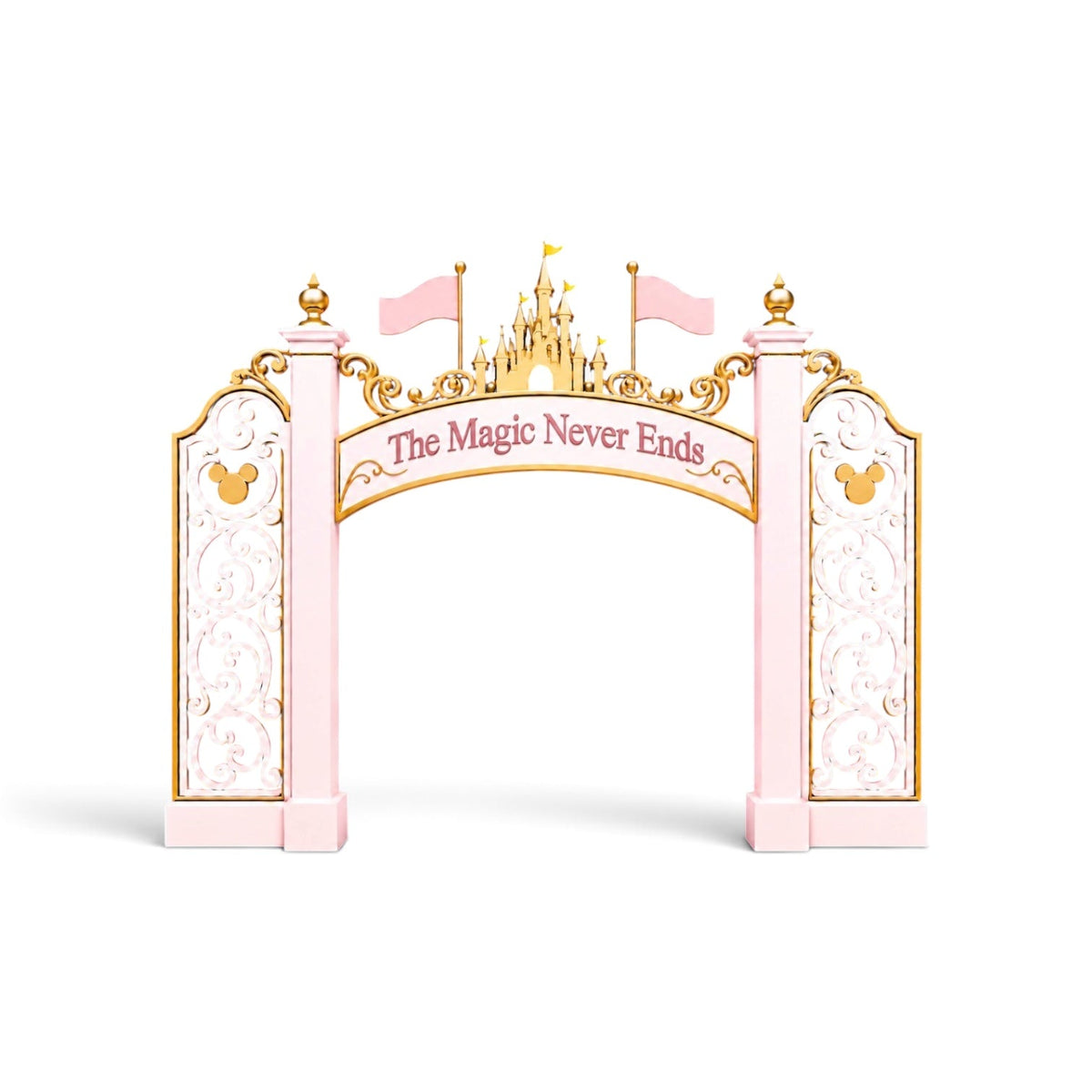 Fancy Disney Gate Entrance - Custom Prop Rentals