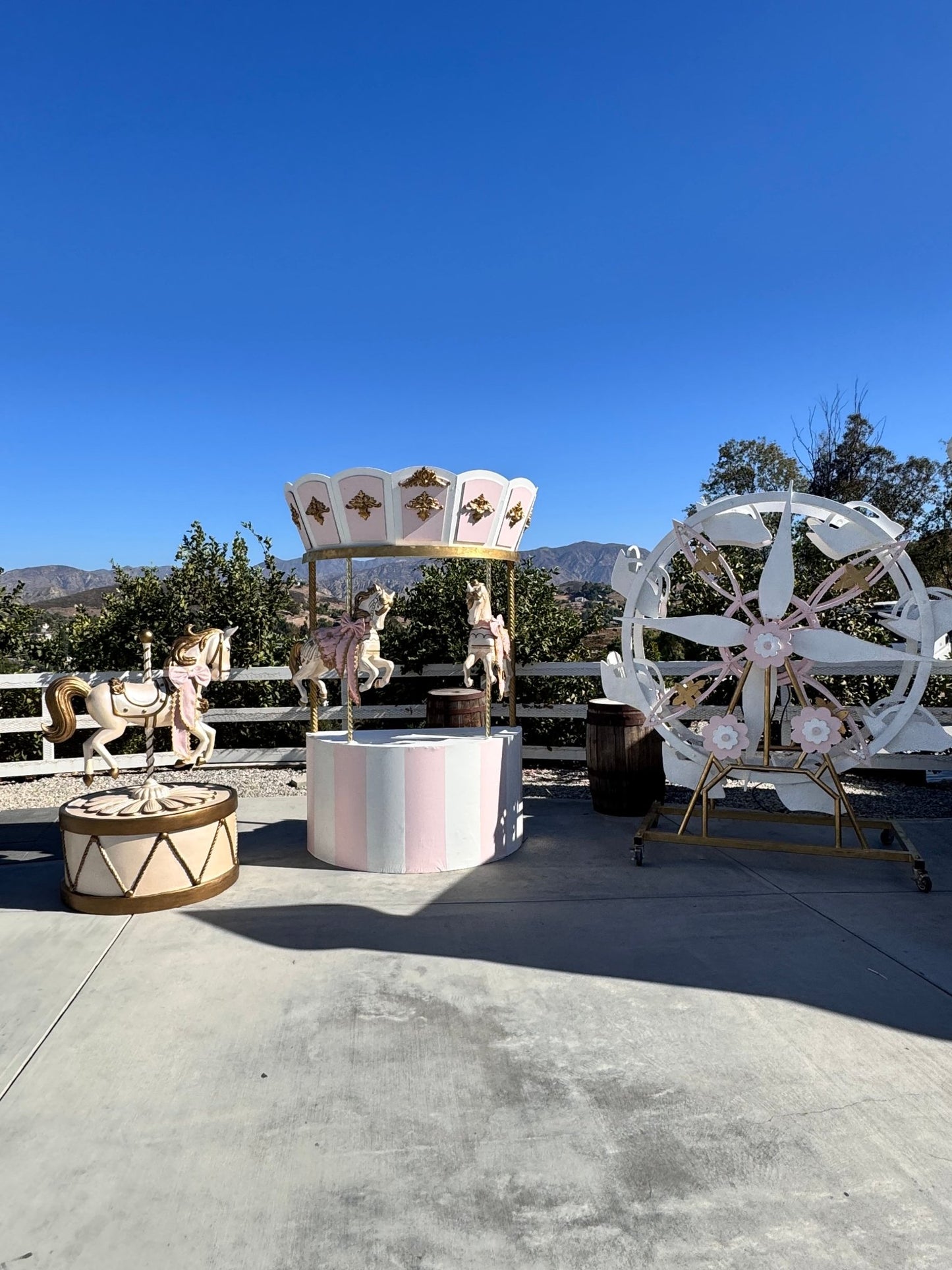 Ferris Wheel 7ft - Custom Prop Rentals