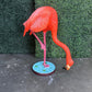 Flamingo Head Down - Custom Prop Rentals
