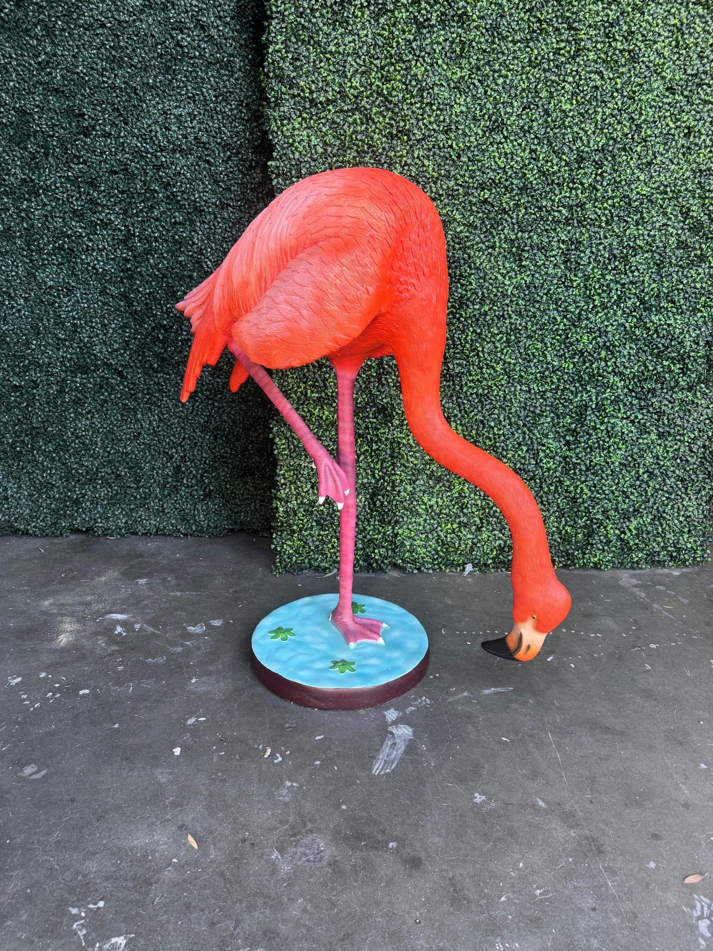 Flamingo Head Down - Custom Prop Rentals