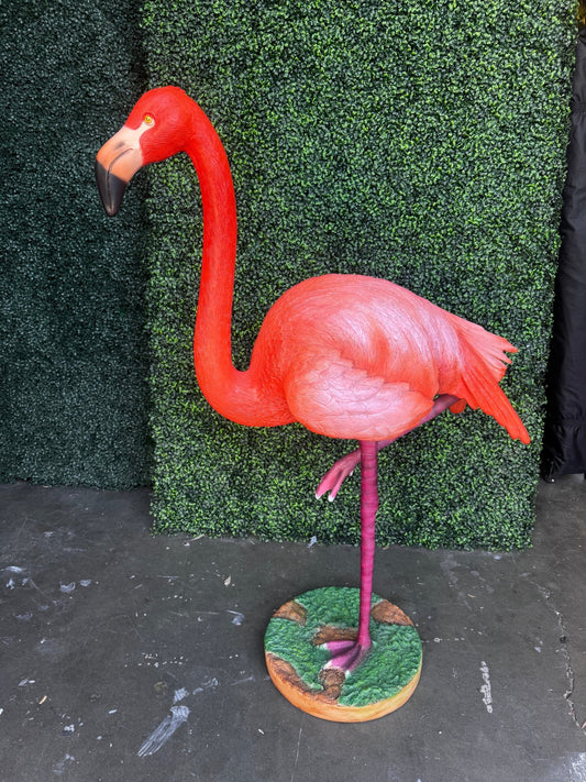 Flamingo Standing - Custom Prop Rentals