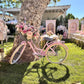 French Bicycle Pink 26” - Custom Prop Rentals