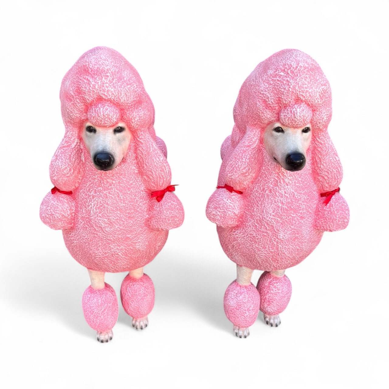 French Poodle White Large - Custom Prop Rentals