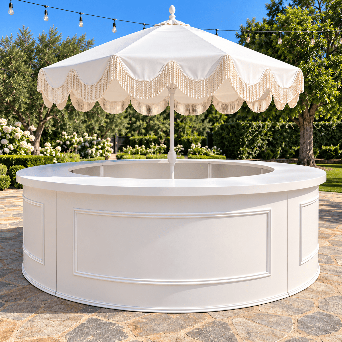 Full Circle Bar - Custom Prop Rentals