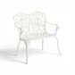 Garden Bench White - Custom Prop Rentals