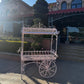 Garden Flower Cart Pink - Custom Prop Rentals