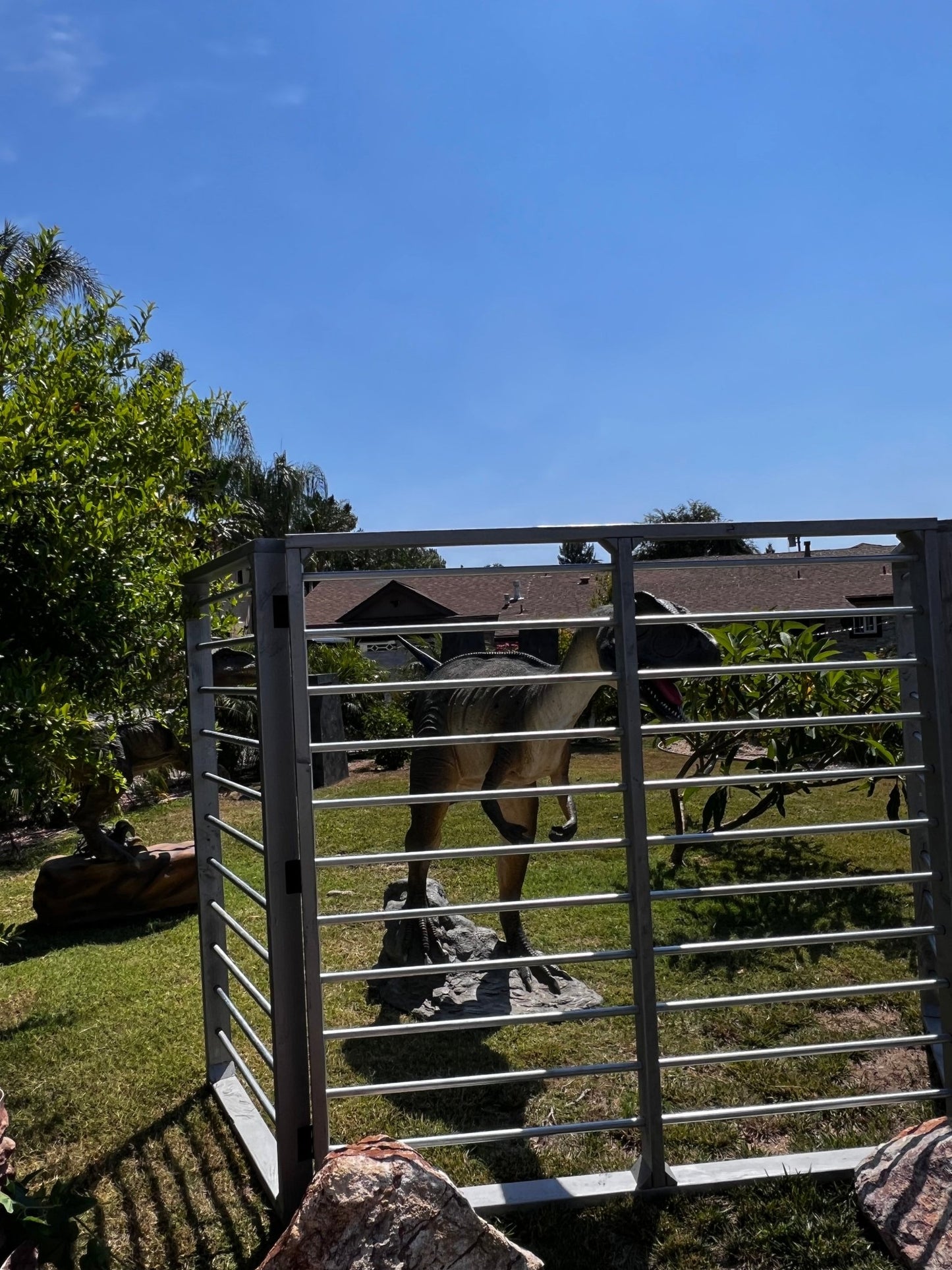 Gate Dinosaur Tri - Fold Gate - Custom Prop Rentals