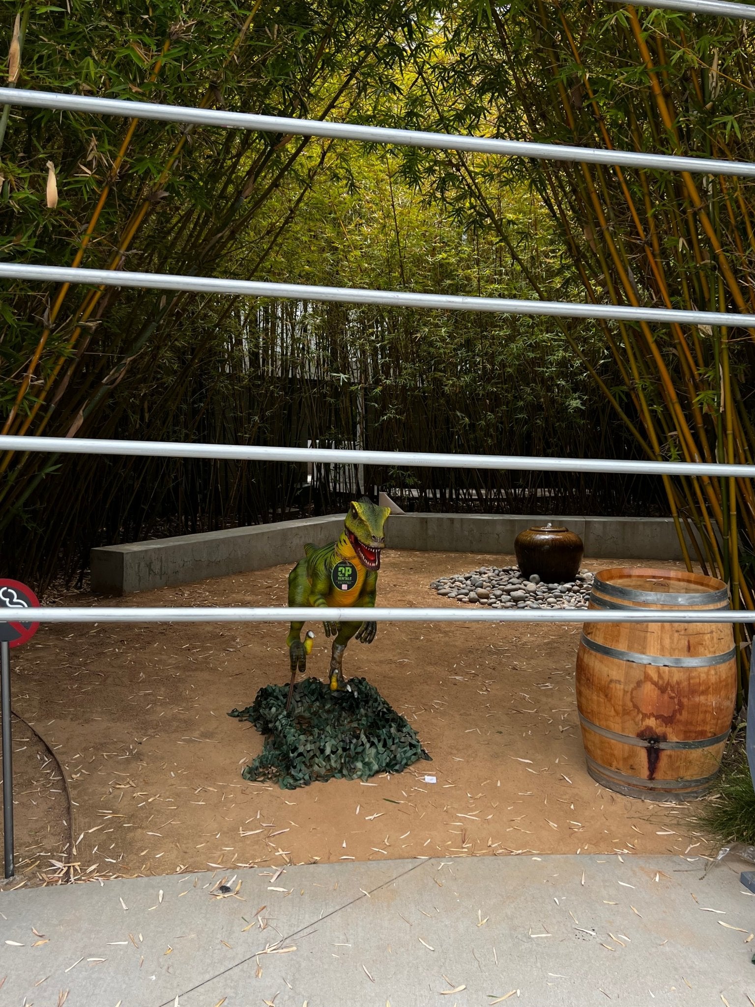 Gate Fence with Bars 15FT - Custom Prop Rentals